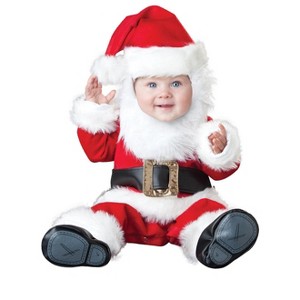 InCharacter Deluxe Santa Baby Infant/Toddler Costume, Medium (12-18) - 1 of 1