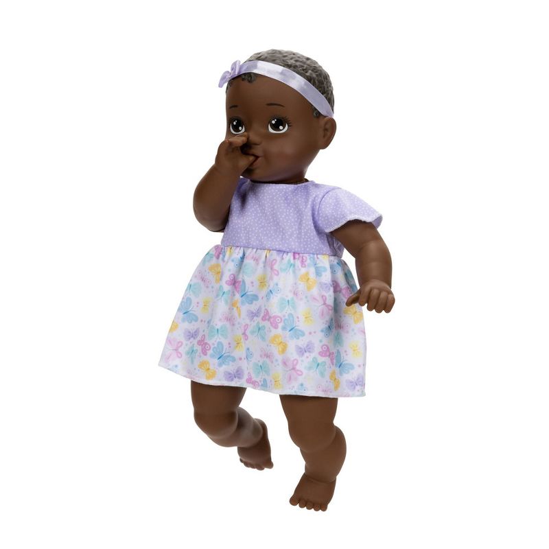 Perfectly Cute 14&#34; Girl Baby Doll - Black Hair, Brown Eyes, 5 of 8