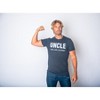 Mens Uncle The Man The Myth The Bad Influence T shirt Funny Sarcastic Family Tee - Crazy Dog Men's T Shirt - 3 of 4