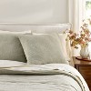 26"x26" Gauze Stitch Pin Dot Euro Throw Pillow Cover - Hearth & Hand™ with Magnolia - 2 of 4