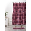 Deny Designs 1'9"x2'10" Schatzi Brown Aurelia Floral Memory Foam Bath Mat - 4 of 4