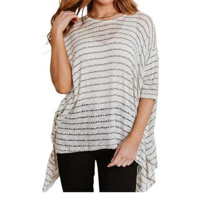 Women's Meyers Striped Boxy Top - Shopin in LA