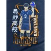 Haikyu Anime Cartoon Kageyama Character Women's Black Crop TOp - 2 of 4