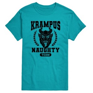 Men's - Instant Message - Krampus Naughty Team Short Sleeve Graphic T-Shirt - 1 of 4