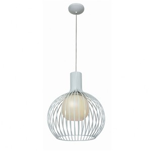 Access Lighting Chuki 1 - Light Pendant in  White - 1 of 2