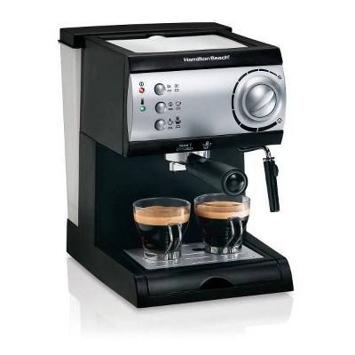 Hamilton Beach Espresso Maker, Black - 40726