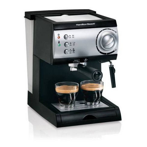 Cook's Essentials 15-Bar Pump Espresso Maker w/ Frother