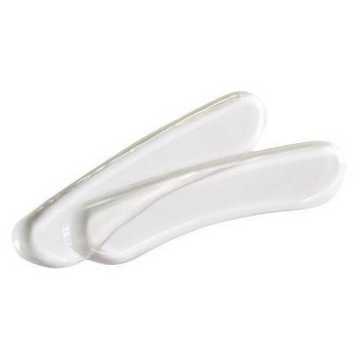 Women's Fab Feet by Foot Petals Back of Heel Gel Insoles Shoe Cushion Clear - 1 pair, Size: Small