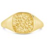 SHINE by Sterling Forever Hammered Square Signet Ring - 2 of 2