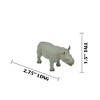 Collectible Wildlife Gifts | Rhino, White, Rhinoceros Calf,  Museum Quality Plastic Animal Toy, Realistic,  Model,   Gift,     3 "     F3624 B156 - 2 of 4