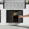 VEVOR BBQ Access Door, 31W x 24H Inch Double Outdoor Kitchen Door, Cold Plate Flush Mount Door, Wall Vertical Door with Handles, Black - 2 of 4