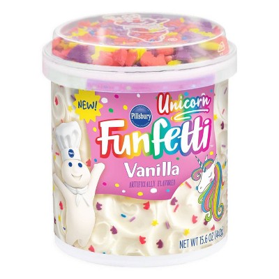 Pillsbury Funfetti Unicorn Vanilla Frosting - 15.6oz