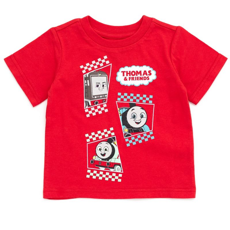 Thomas & Friends Percy T-Shirt and Shorts Outfit Set Infant to Little Kid , 2 of 8