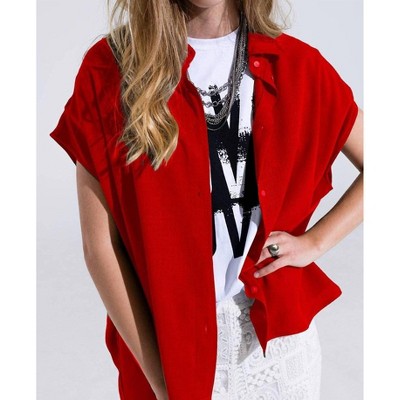 Women's Ruby Button Up Blouse - Q2
