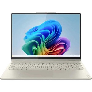 Lenovo Yoga 7 16” WUXGA Copilot+ PC 2-in-1 Touchscreen Laptop, AMD Ryzen AI 5 340, 16GB RAM, 512GB SSD, Windows 11 Home, Seashell - 1 of 4