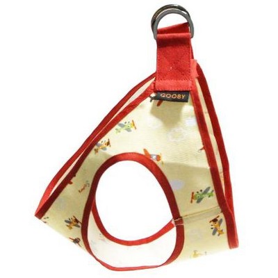 Gooby Picnic Dog Harness, Large, Yellow Airplane