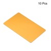 Unique Bargains Smooth Laser Engraving Metal DIY Gift Craft Business Cards 10 Pcs - 3 of 4