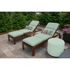 Casual Cushion Stripe Sunbrella Fabric 1-Piece Indoor/Outdoor Lumbar Pillow, 22"W x 9"L - 2 of 4