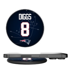 NFL New England Patriots Players Game Tactic 15-Watt Wireless Charger - 1 of 4