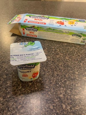 Stonyfield Organic Kids Whole Milk Yogurt Cups, Strawberry Banana, 6 Ct -  Stonyfield