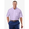 KingSize Men's Big & Tall Tall Wrinkle-Free Short-Sleeve Oxford Dress Shirt - 4 of 4
