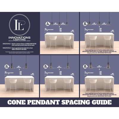 Railroad - 1 Light Cord Hung Mini Pendant In Modern Style-5.75 Inches Tall and 8 Inches Wide