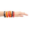 Blue Panda 48 Pack Dirt Bike Party Rubber Bracelets for Kids Birthday Party - 3 of 4