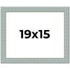 PosterPalooza | Refined Blue Picture Frame - UV Acrylic, Backing Board, Hanging Hardware Included - 2 of 4