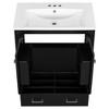 NicBex Bathroom Vanity with Sink, Morden Bathroom Cabinet Storage with 1 Functional Drawers and 1 Spacious Cabinet for Bathroom - 4 of 4