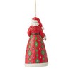 Jim Shore 5.0 Inch O'little Town Santa Ornament Heartwood Creek Tree Ornaments - 2 of 3