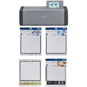 Brother ScanNCut SDX125E Electronic DIY Cutting Machine with Scanner, Plus Fabric Mat, Scanning Mat, Standard & Low Tack Mats - 1 of 4