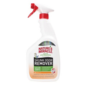 Nature's Miracle Unscented Skunk Odor All-Purpose Remover - 32 fl oz - 1 of 4