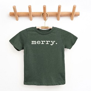 The Juniper Shop Merry Puff Print Youth Short Sleeve Tee - 1 of 3