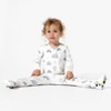 Bellabu Bear Baby Grey Rainbows Bamboo Convertible Footie - 4 of 4