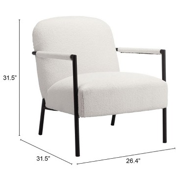 Brown Faux Leather Scoop Dining Chair Set with Metal Legs