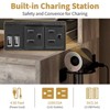 Karl Home Makeup Vanity Set with LED Lights and Power Outlets - 3 of 4