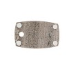 10" Medium Beige Marble Earthy Tones Charcuterie Tapas Cheese Fruit Serving Board - 4 of 4