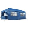 Whisen 10 x 20 Pop Up Canopy with Sidewalls, Outdoor Wedding Party Tent with Wheeled Bag - 3 of 4