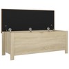 vidaXL Storage Box with Cushion Sonoma Oak 41.3 - 4 of 4