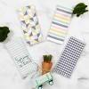 John Ritzenthaler Co. 100% Cotton Kitchen Towels, Pinstripe Skipper – Absorbent Dish Towels for Drying & Cleaning – Soft & Durable (Set of 4) - 4 of 4