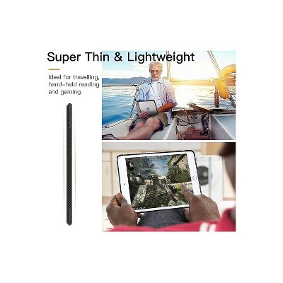 Black Clear Hybrid Flex Hard Shell Case for Apple iPad 10.2"