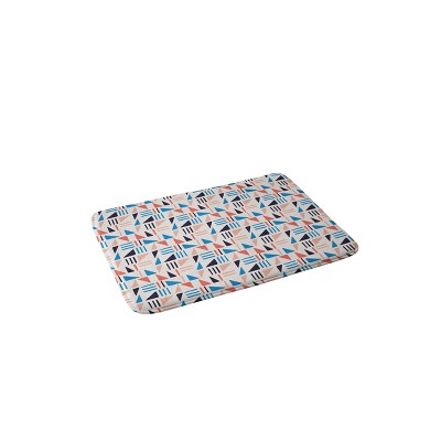 Marta Barragan Camarasa Modern Beach Abstract II Memory Foam Bath Mat - Deny Designs