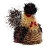 Aurora Medium Jacques Rooster-Cockerel Luxe Boutique Exquisite Stuffed Animal Multi-Color 11" - 2 of 3