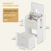 Fredees 3-in-1 Vanity Desk with Flip Top Mirror - 2 of 4
