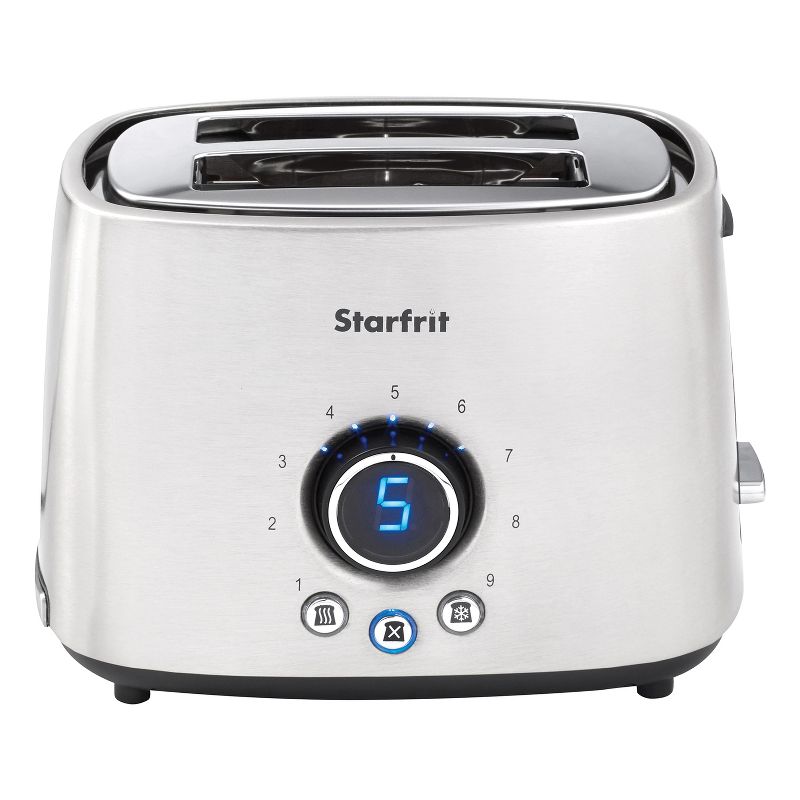 Starfrit 2-Slice Toaster, Brushed Stainless Steel, 2 of 7