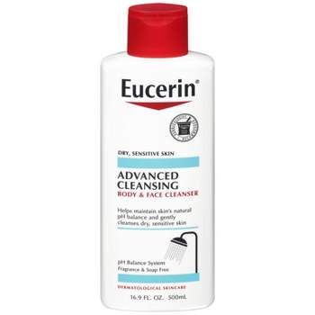 Eucerin Advanced Cleansing Body and Face Cleanser - Unscented - 16.9 fl oz