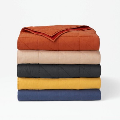 Chai Cotton Linen King Quilt with Polyester Batting