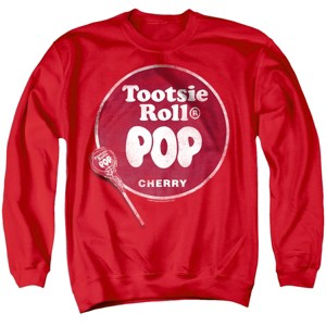 Tootsie Roll Tootsie Roll Pop Logo Adult Crewneck Sweatshirt - 1 of 4