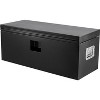 Truck Bed Tool Box,Black Powder Coated Storage Chest,Weatherproof Trailer ToolBox Storage Organizer for Pickup - 2 of 4
