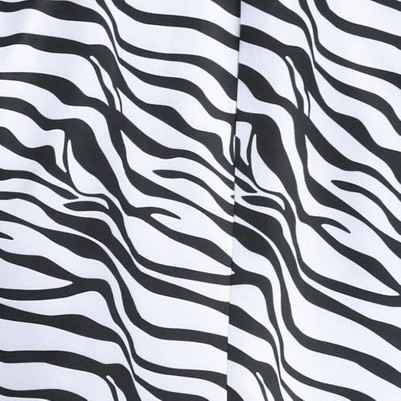 black white